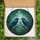 Nature & Art Lovers' Tiffany Style Stained Glass Ravens Iridescent Blue-Black Teal Green Jungle Mosaic Stained Glass Suncatcher - EYoFLernSJ
