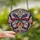 Art Lovers' Ornate Tiffany Stained Glass Butterfly Mosaic Vibrant Purples, Blues & Pinks Stained Glass Suncatcher - 2