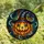 Halloween Lovers' Vibrant Tiffany Stained Glass Jack-o'-Lantern Witch Hat Celestial Autumnal Design Stained Glass Suncatcher - 4