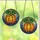 Nature Art Lovers' Intricate Stained Glass Pumpkin & Abstract Jewel Tone Mosaic Stained Glass Suncatcher - 1