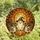 Halloween Lovers' Whimsical Edge-to-Edge Stained Glass Ghost Raccoon & Glowing Jack-o'-Lantern Autumn Mosaic in Orange Yellow Purple Green Stained Glass Suncatcher - 4