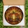 Autumn Fantasy Enthusiasts' Edge-to-Edge Stained Glass Pumpkin Forest Mosaic with Fiery Sunset Hues, Golden Yellow & Purple Tones Stained Glass Suncatcher - 6