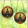 Gothic Art Lovers' Intricate Tiffany Stained Glass Haunted Castle Orange Moon Bats Jack-O'-Lanterns Stained Glass Suncatcher - 1
