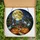 Halloween Enthusiasts' Vibrant Tiffany Stained Glass Haunted Village, Jack-o'-Lanterns, Ghosts, Full Moon Scene Stained Glass Suncatcher - 6