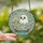 Cozy Aesthetic Fans' Tiffany Style Stained Glass Ghost Bathtime Mosaic with Iridescent Bubbles Stained Glass Suncatcher - 2
