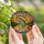 Anglers & Nature Lovers' Tiffany Stained Glass Leaping Rainbow Trout Sunset Lake Mosaic Jewel Tone Pattern Stained Glass Suncatcher - 4