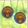 Vibrant Style Seekers' Stained Glass Calavera Marigold Floral Mosaic, Jewel Tone Orange Blue Green Red Stained Glass Suncatcher - 3