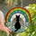 Cat Lovers' Majestic Iridescent Winged Black Cat Tiffany Style Rainbow Stained Glass Mosaic Art Stained Glass Suncatcher - gl-ZsZ_mVp