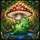 Nature Lovers' Intricate Stained Glass Content Green Frog Mushroom Jewel Tone Mosaic Stained Glass Suncatcher - 7