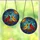 Nature Lovers' Tiffany Style Stained Glass Cardinal Family Nest Scene, Vibrant Jewel Tones, Azure Moon Frame Stained Glass Suncatcher - XXSUhC2mkD