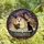 Whimsical Art Aficionados' Stained Glass Ghost Black Cat Magic Bathtub Autumnal Jewel Tones Stained Glass Suncatcher - 5