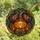 Halloween Admirers' Tiffany Stained Glass Jack-o'-Lantern Witch Hat Autumn Jewel Tone Mosaic Stained Glass Suncatcher - 5