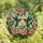 Nature Lovers' Intricate Tiffany Stained Glass Hummingbird Floral Green Pink Turquoise Design Stained Glass Suncatcher - 5