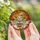 Halloween Enthusiasts' Intricate Stained Glass Fluffy Puppy Witch Orange Ghostly Cloak Autumn Mosaic Stained Glass Suncatcher - 4