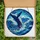 Ocean Lovers' Intricate Tiffany Stained Glass Leaping Dark Blue Whale Mount Fuji Ocean Waves Mosaic Jewel Tones Stained Glass Suncatcher - sA0wLwlxV_