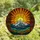 Unique Art Seekers' Tiffany Stained Glass Mountain Sun Bookshelves Sarah Name Pattern Stained Glass Suncatcher - 5