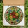 Art Lovers' Tiffany Stained Glass Floral Bouquet Emerald Ruby Gold Amber Mosaic Pattern Stained Glass Suncatcher - 6
