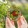 Art Lovers' Tiffany Stained Glass Floral Bouquet Emerald Ruby Gold Amber Mosaic Pattern Stained Glass Suncatcher - 4