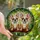 French Bulldog Lovers' Tiffany Stained Glass French Bulldog Puppies Warm Tan Caramel Verdant Green Mosaic Stained Glass Suncatcher - AYw3vd9m8Z