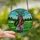 Golf Fans' Intricate Stained Glass Golf Bag & Fairway Mosaic Art in Jewel Tones Stained Glass Suncatcher - gI5M3ix2P2