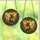 Fantasy Art Lovers' Tiffany Style Stained Glass Fairy Golden Wings Holly Border Emerald Teal Amber Mosaic Stained Glass Suncatcher - 3