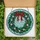 Holiday Celebrators' Tiffany Stained Glass Christmas Wreath Jewel Tone Holly Berry Mosaic Pattern Stained Glass Suncatcher - 5