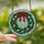 Holiday Celebrators' Tiffany Stained Glass Christmas Wreath Jewel Tone Holly Berry Mosaic Pattern Stained Glass Suncatcher - 2