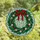 Holiday Celebrators' Tiffany Stained Glass Christmas Wreath Jewel Tone Holly Berry Mosaic Pattern Stained Glass Suncatcher - 4