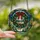 Holiday Admirers' Ruby Emerald Stained Glass Holly Wreath Festive Jewel Tone Geometric Pattern Stained Glass Suncatcher - 2