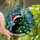 Festive Cat Lovers' Stained Glass Black Cat Santa Hat Christmas Tree Jewel Tones Intricate Winter Mosaic Stained Glass Suncatcher - sEvCYgXZk7