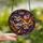 Gothic Art Enthusiasts' Tiffany Style Stained Glass Bats, Vibrant Purple Orange Indigo Amber Geometric Mosaic Stained Glass Suncatcher - 2