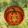Halloween Enthusiasts' Jewel Tone Tiffany Style Jack-o'-lantern Pumpkin Mosaic Stained Glass Suncatcher - 4
