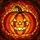 Halloween Enthusiasts' Jewel Tone Tiffany Style Jack-o'-lantern Pumpkin Mosaic Stained Glass Suncatcher - 6