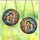 Family Lovers' Joyful Stained Glass Portrait, Tiffany Style Amber Blue Rose Pink Intricate Mosaic Art Stained Glass Suncatcher - 3
