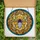 Art Lovers' Intricate Tiffany Glass Spider Stained Mosaic Royal Purple Lavender Teal Amber Gold Geometric Pattern Stained Glass Suncatcher - 5