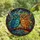 Nature Lovers' Intricate Tiffany Style Stained Glass Owls Nocturnal Woodland Mosaic Deep Blue Amber Gold Stained Glass Suncatcher - 4