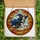 Boston Terrier Lovers' Whimsical Stained Glass Witch Dog Autumn Foliage Purple Blue Orange Stained Glass Suncatcher - 5