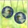 Whimsical Art Lovers' Tiffany Stained Glass Ghost Mosaic Ethereal Blues Green Terracotta Jewel Tones Stained Glass Suncatcher - 3