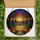 Halloween Enthusiasts' Tiffany Stained Glass Jack-o'-Lantern Enchanted Forest Sunset Jewel Tones Mosaic Stained Glass Suncatcher - 5