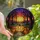 Halloween Enthusiasts' Tiffany Stained Glass Jack-o'-Lantern Enchanted Forest Sunset Jewel Tones Mosaic Stained Glass Suncatcher - 1