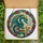 Fantasy Lovers' Vibrant Tiffany Style Stained Glass Teal Blue Dragon Books & Teacup Design Stained Glass Suncatcher - 5