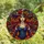 Fantasy Art Lovers' Captivating Witch Stained Glass Design, Jewel Tone Autumnal Foliage & Swirling Mosaic Stained Glass Suncatcher - 4