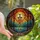 Art Enthusiasts' Vibrant Jewel Tone Stained Glass Skeleton Moonlit Forest Mosaic Stained Glass Suncatcher - aySwo_xu2z