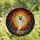 Gothic Art Lovers' Tiffany Style Stained Glass Friendly Ghost Haunted Houses Full Moon Orange Purple Teal Pattern Stained Glass Suncatcher - 4