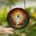 Gothic Art Lovers' Tiffany Style Stained Glass Friendly Ghost Haunted Houses Full Moon Orange Purple Teal Pattern Stained Glass Suncatcher - 2