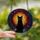 Cat Lovers' Intricate Stained Glass Black Cat Fiery Mosaic Jewel Tones Art Nouveau Stained Glass Suncatcher - xHYAb9OWRO