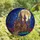 Gothic Art Lovers' Intricate Tiffany-Inspired Stained Glass Haunted Mansion Full Moon Jewel Tone Design Stained Glass Suncatcher - 4