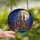 Gothic Art Lovers' Intricate Tiffany-Inspired Stained Glass Haunted Mansion Full Moon Jewel Tone Design Stained Glass Suncatcher - 2