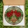 Holiday Decor Enthusiasts' Intricate Stained Glass Christmas Bell Mosaic Poinsettia & Holly Design Stained Glass Suncatcher - 4