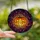 Halloween Enthusiasts' Spooky Stained Glass Jack-o'-Lantern Celestial Mosaic Jewel Tones Stained Glass Suncatcher - 2